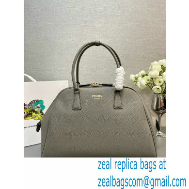 PRADA Large Saffiano leather bag 1BG524 GRAY 2024