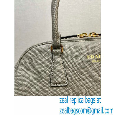 PRADA Large Saffiano leather bag 1BG524 GRAY 2024