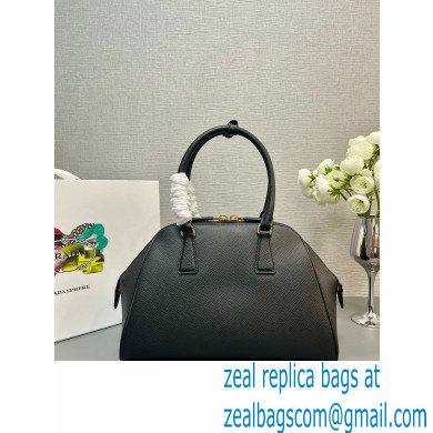 PRADA MEDIUM Saffiano leather bag 1BG537 BLACK 2024