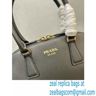 PRADA MEDIUM Saffiano leather bag 1BG537 BLACK 2024