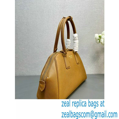 PRADA MEDIUM Saffiano leather bag 1BG537 CARAMEL 2024