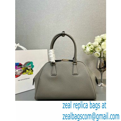 PRADA MEDIUM Saffiano leather bag 1BG537 GRAY 2024