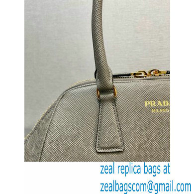 PRADA MEDIUM Saffiano leather bag 1BG537 GRAY 2024