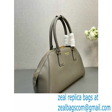 PRADA MEDIUM Saffiano leather bag 1BG537 GRAY 2024