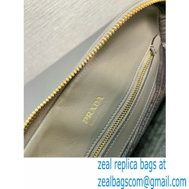 PRADA MEDIUM Saffiano leather bag 1BG537 GRAY 2024