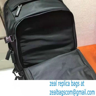 PRADA Re-Nylon and Saffiano leather backpack 2VZ022 BLACK 2024