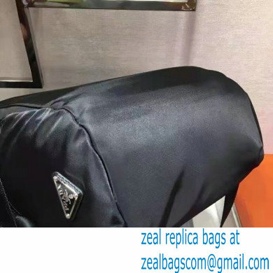 PRADA Re-Nylon and Saffiano leather backpack 2VZ022 BLACK 2024