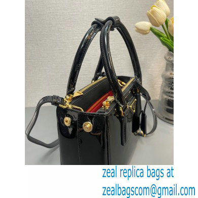 Prada Galleria patent leather mini bag 1BA906 Black 2024