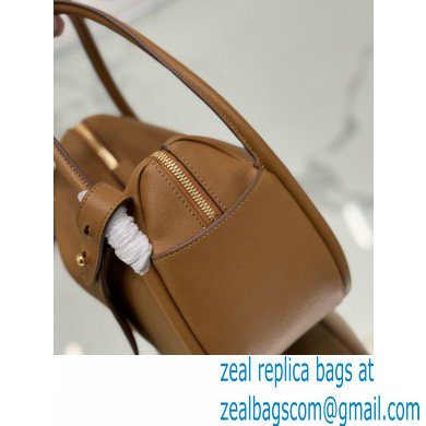 Prada Leather handbag 1BA451 Brown 2024