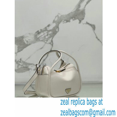 Prada Leather handbag 1BA451 White 2024