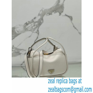 Prada Leather handbag 1BA451 White 2024