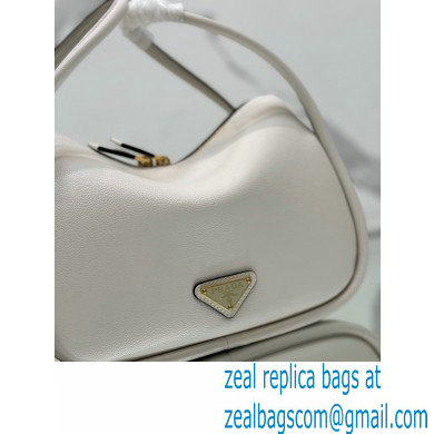 Prada Leather handbag 1BA451 White 2024