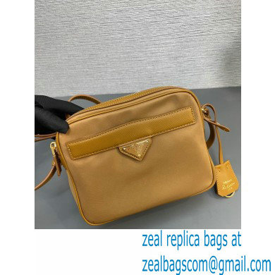 Prada Re-Edition 1978 Re-Nylon and Saffiano leather mini shoulder bag 1BH218 Brown 2024