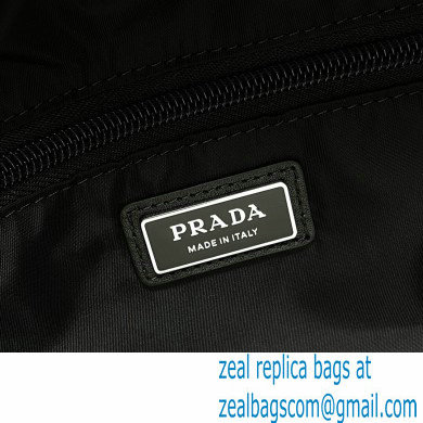 Prada Re-Nylon and leather shoulder Bag 2VD062 Gray 2024