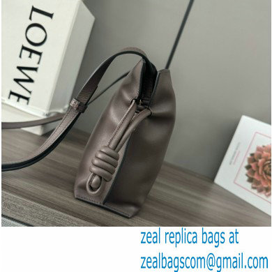 loewe Mini Flamenco clutch in nappa calfskinChocolate 2023