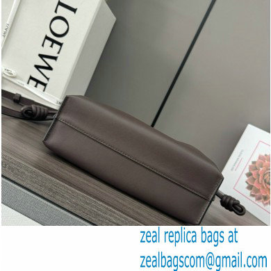 loewe Mini Flamenco clutch in nappa calfskinChocolate 2023