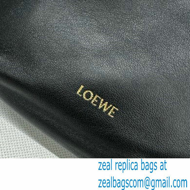 loewe Mini flamenco purse in mellow nappa lambskin 262333 black 2024