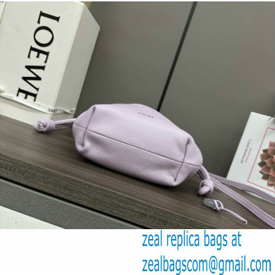 loewe Mini flamenco purse in mellow nappa lambskin 262333 purple 2024