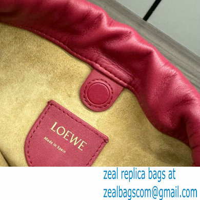 loewe Mini flamenco purse in mellow nappa lambskin 262333 red 2024