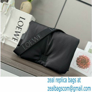 loewe Puffer Goya Messenger in nylon black 2024