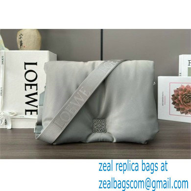 loewe Puffer Goya Messenger in nylon gray 2024