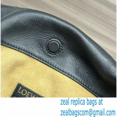 loewe flamenco purse in mellow nappa lambskin 012403 black 2024