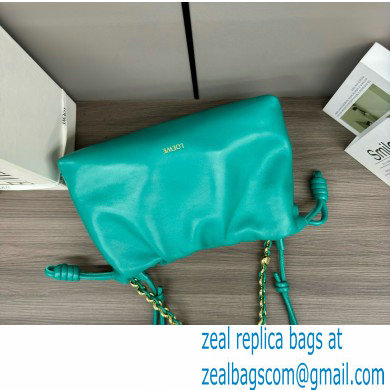 loewe flamenco purse in mellow nappa lambskin 012403 emerald green 2024