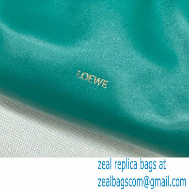 loewe flamenco purse in mellow nappa lambskin 012403 emerald green 2024