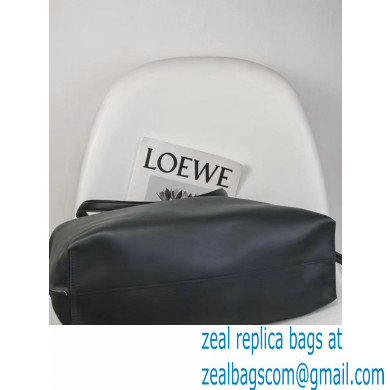 loewe large Flamenco clutch in nappa calfskin black 2024